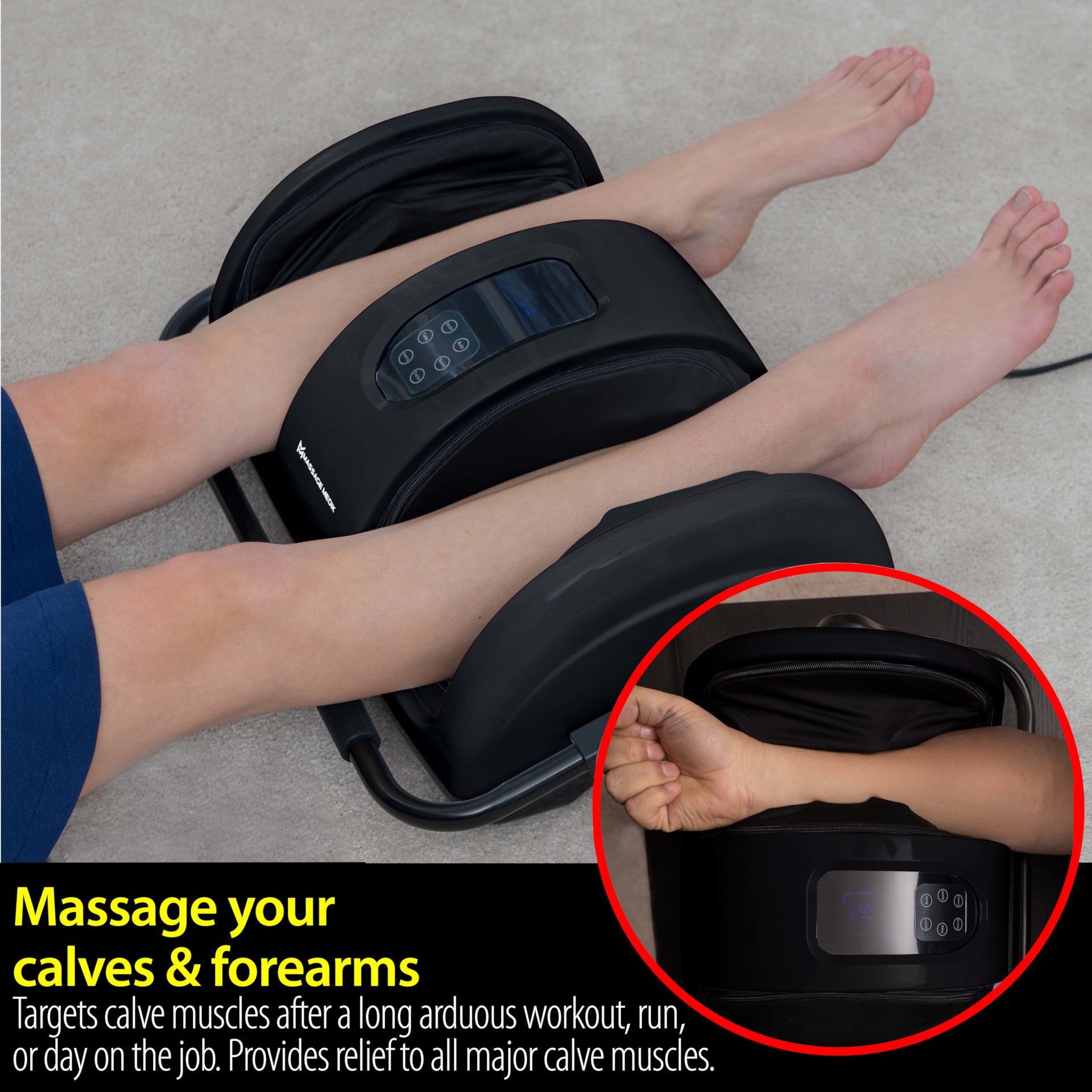 Calf muscle shop massage machine