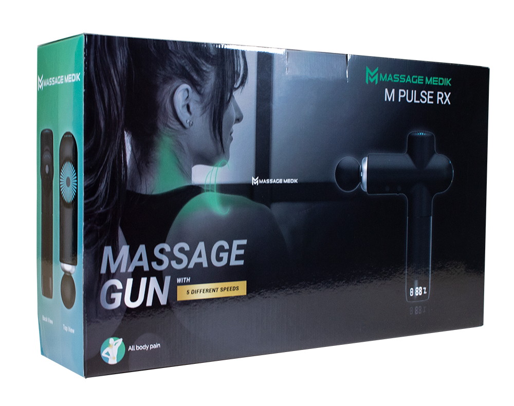 MASSAGE MEDIK Powerful Handheld M Pulse RX Massage Gun, Quiet Deep Tissue  Massager for Back and Neck…See more MASSAGE MEDIK Powerful Handheld M Pulse
