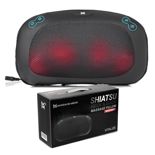 Shiatsu Pillow Massager with Heat for multiple areas